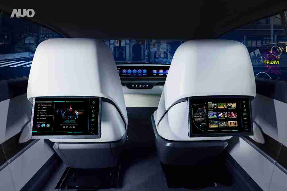 Wepay新一代Smart Cockpit 2024，，以Micro LED先进显示技术优势，，，创建〝可卷式后座娱乐显示器〞，，，，仅在互动时才显示出所需画面及信息，，扩充更丰富的娱乐和交互信息服务，，获国际奖项荣耀