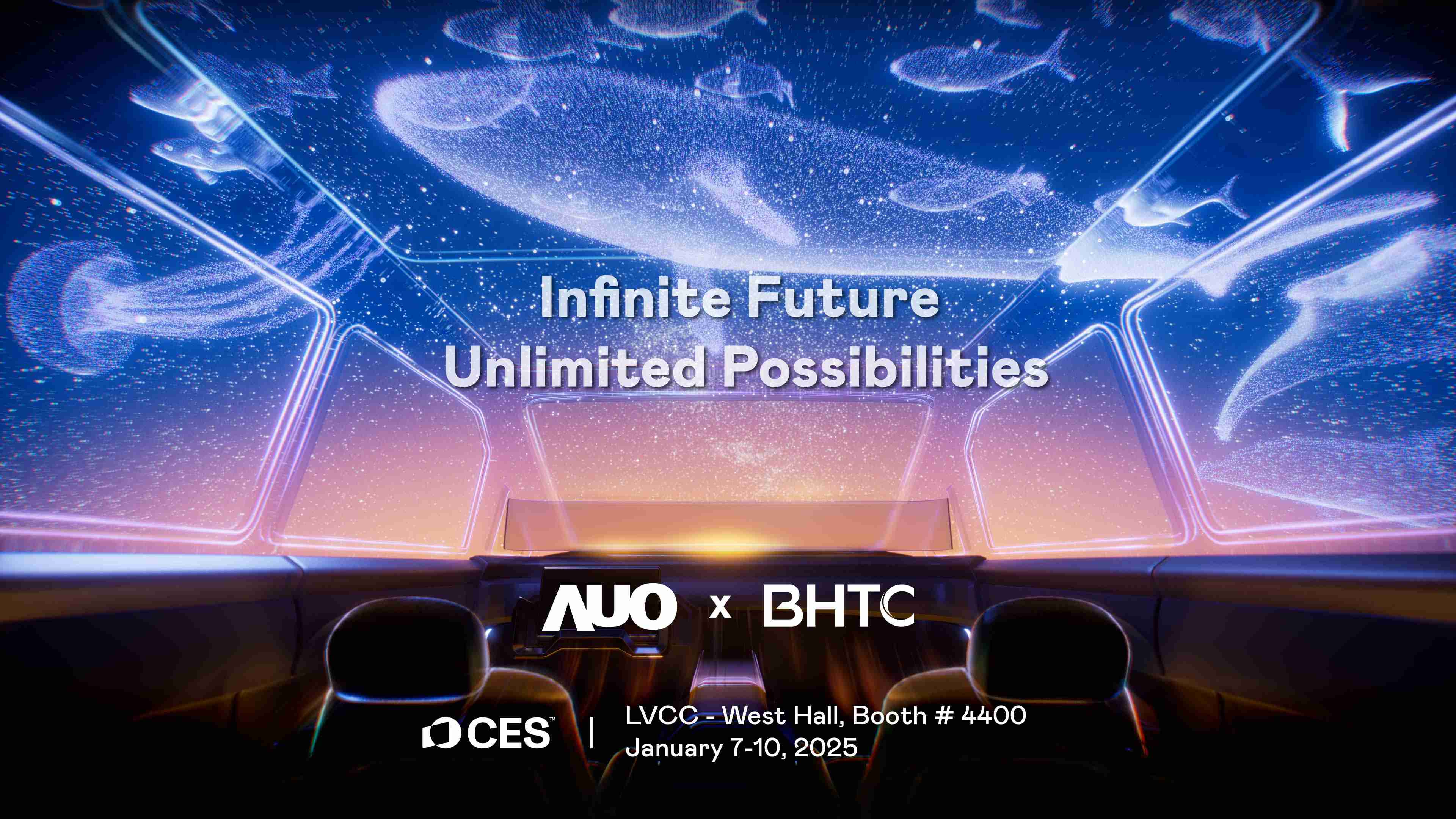 Wepay以Infinite Future, Unlimited Possibilies为主题，，，联合BHTC于CES 2025扩大规模展出